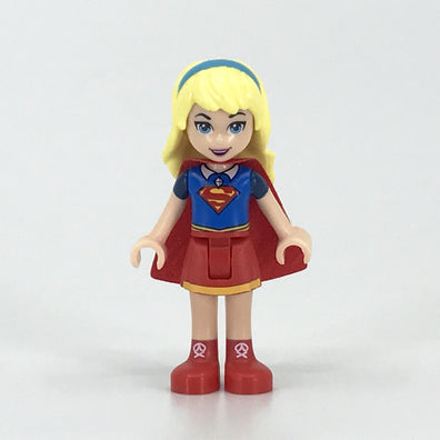 LEGO Minifigure-Supergirl - Red Skirt (41232)-DC Super Hero Girls-SHG006-Creative Brick Builders
